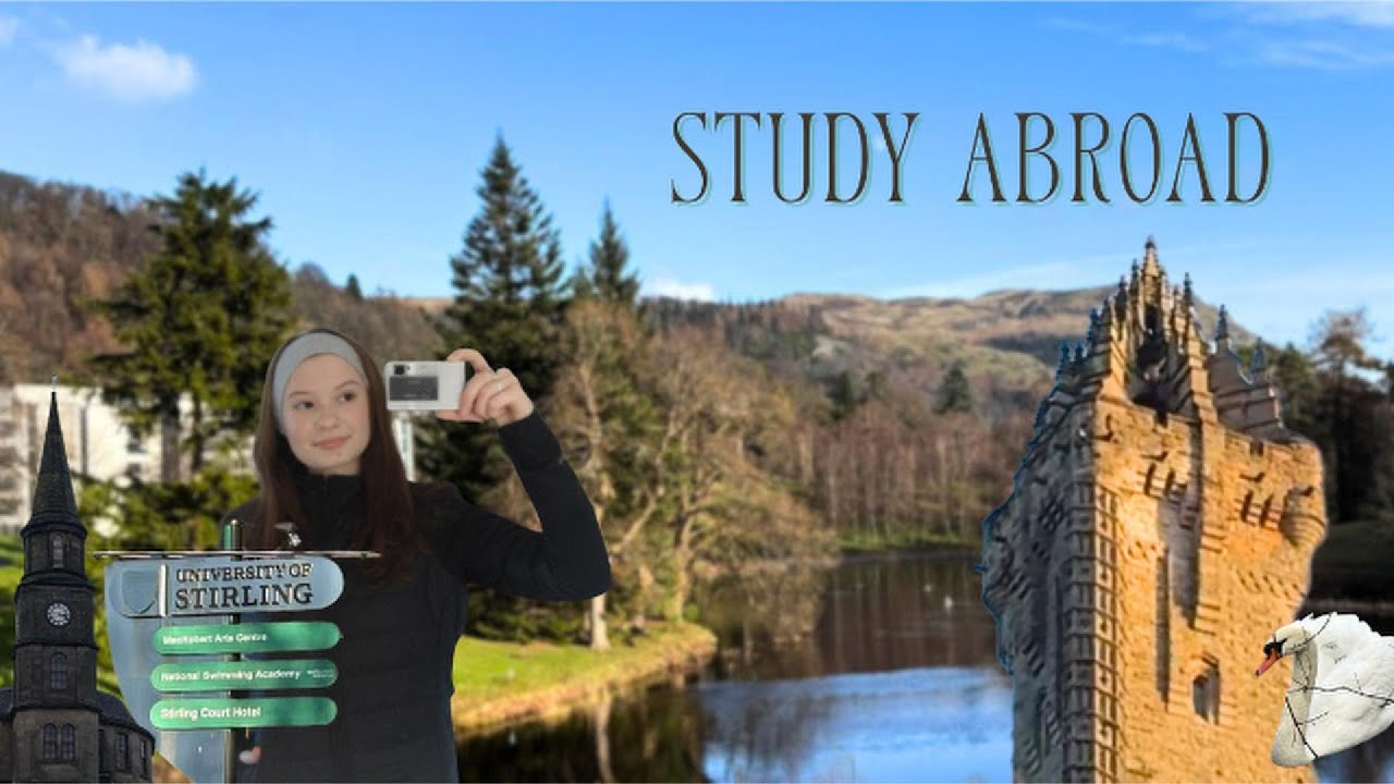 a day at stirling uni: wallace monument, the pub, and friends 🌟🦢