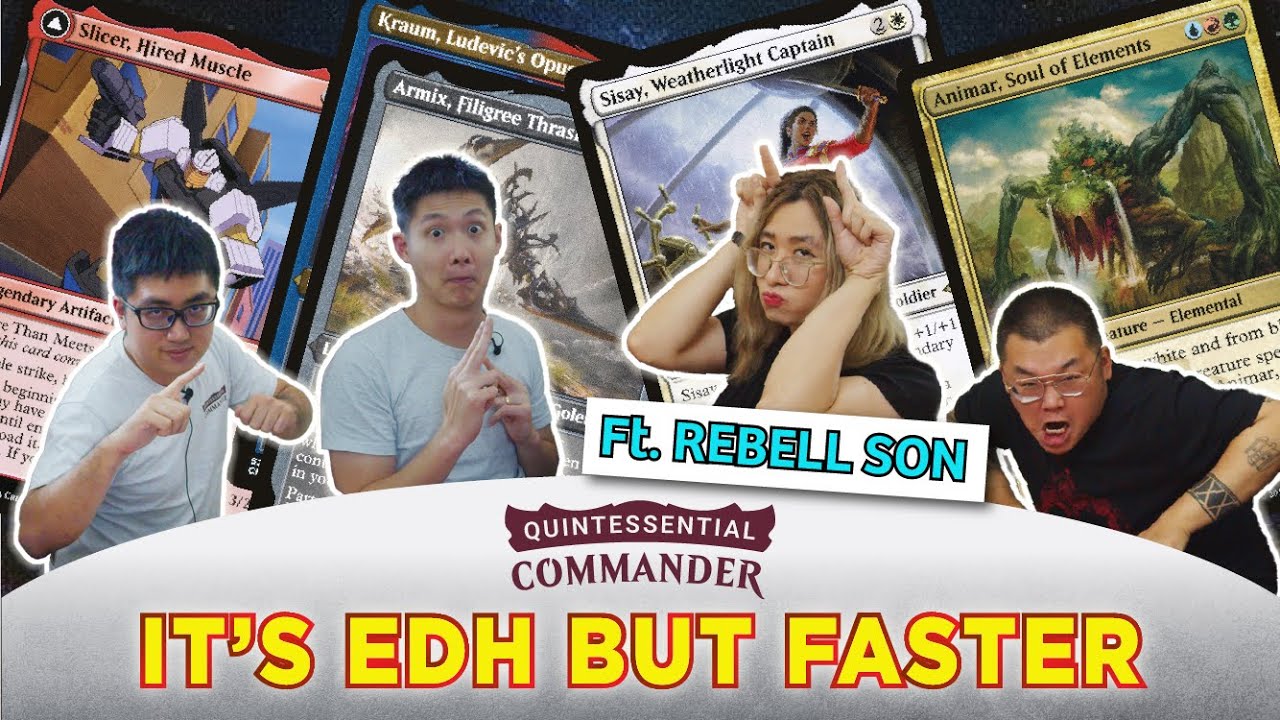 Slicer v Sisay & Jegantha v Armix & Kraum v Animar | MTG cEDH Commander Gameplay