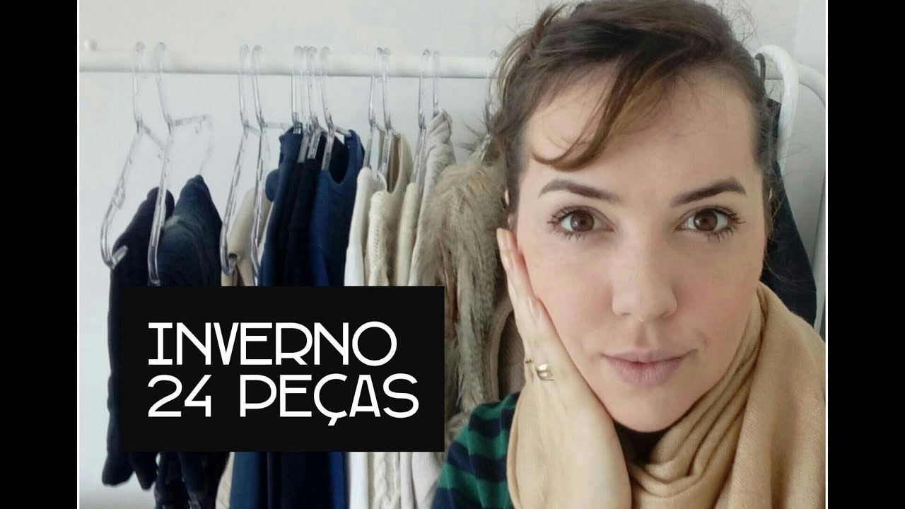 INVERNO MINIMALISTA - 24 peças de roupas| Thaine Larentis