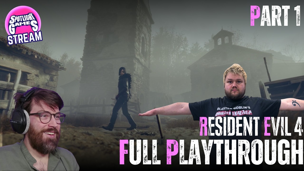 Let's Dress Leon Up - Resident Evil 4 Full Playthrough (Part 1) with Blaster Goblin