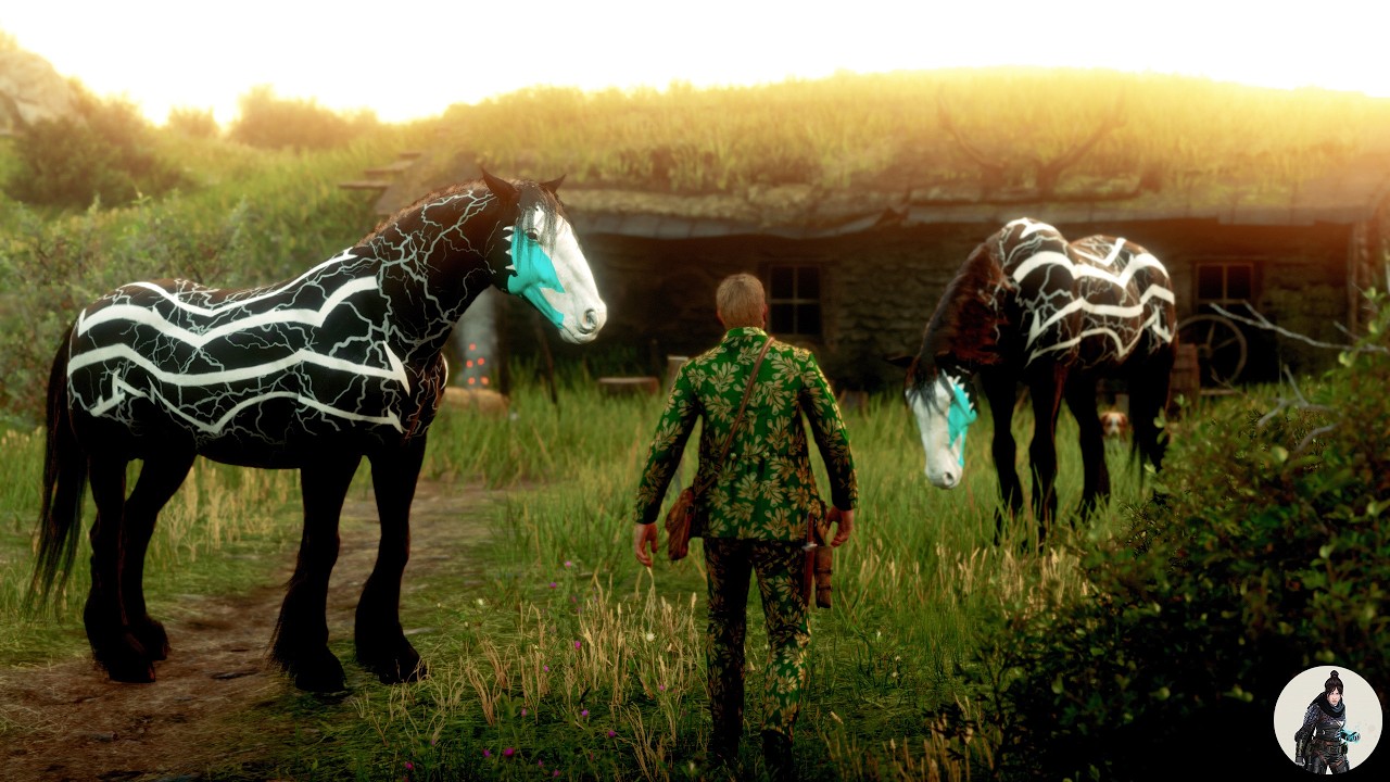 Arthur Morgan Tames the Powerful Black Eclipse Fang Shire Horses at the Legendary Learned Sood 🐎