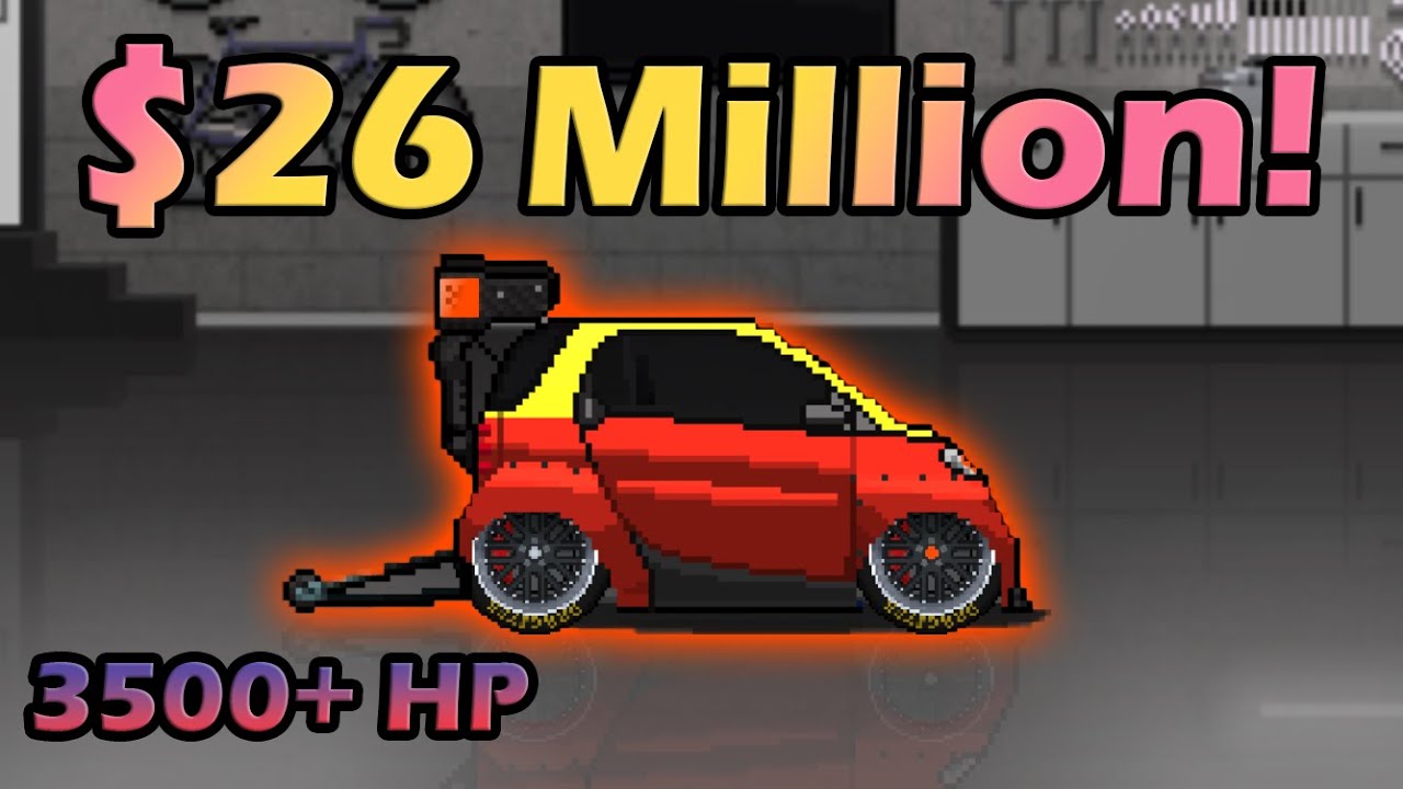 I spent $26 MILLION on this TOY CAR?! - Pixel Car Racer