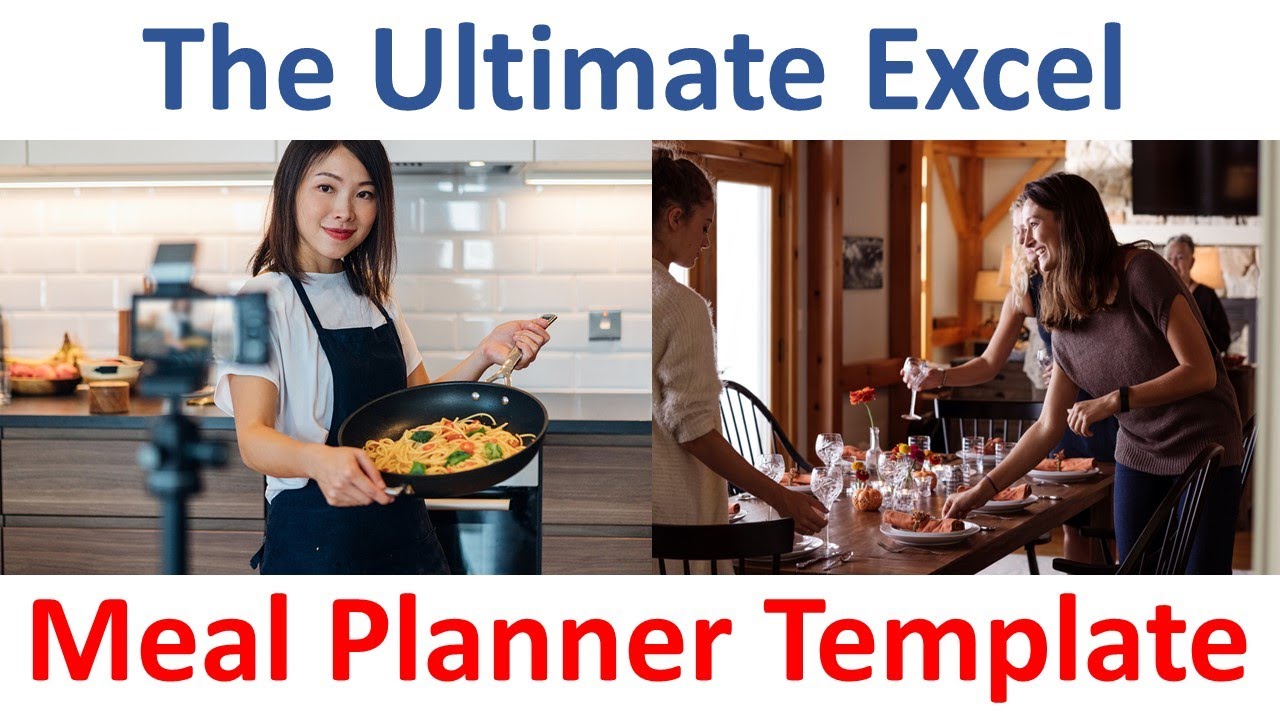 The Ultimate Excel Meal Planner Template