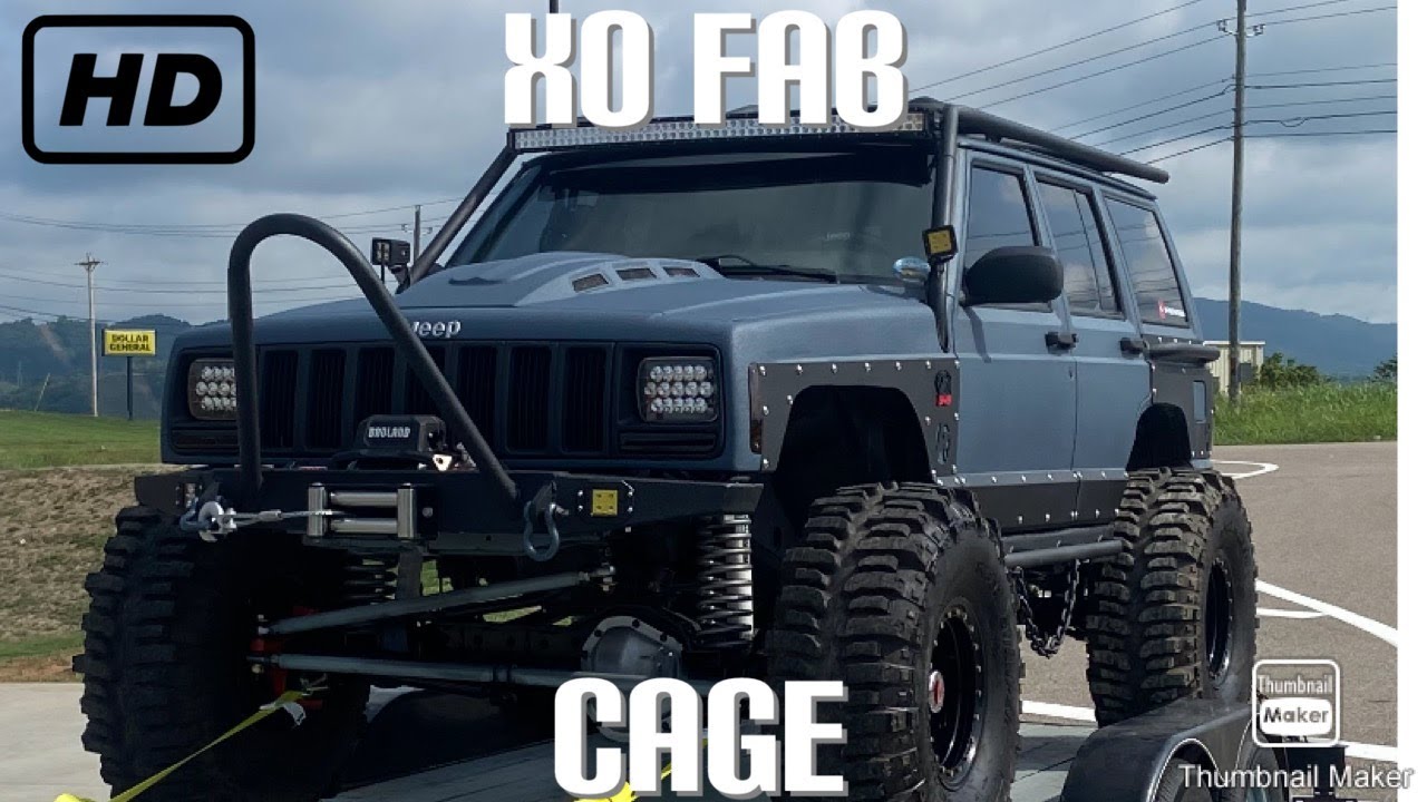 Jeep Xj Xo Fab Cage Install