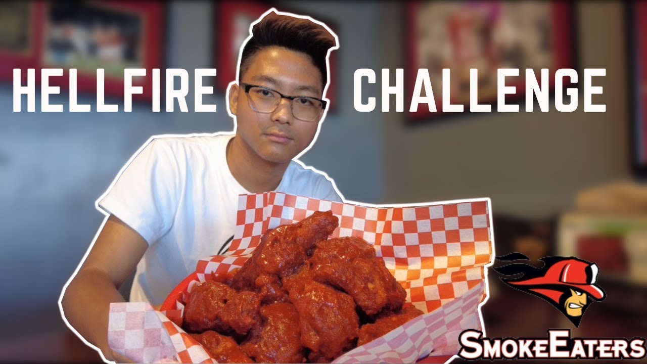 Hellfire Wing Challenge | Smoke Eaters | Will I survive? | RealistEats