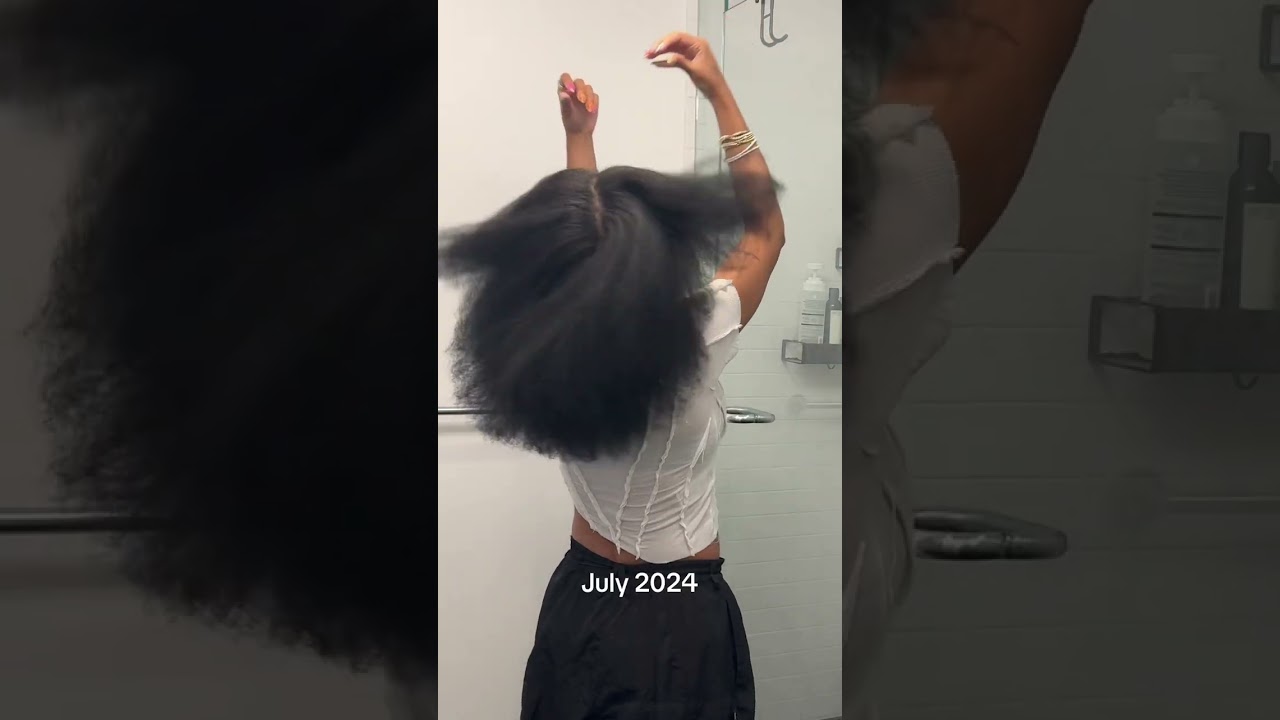 1 year of hair growth! #shorts