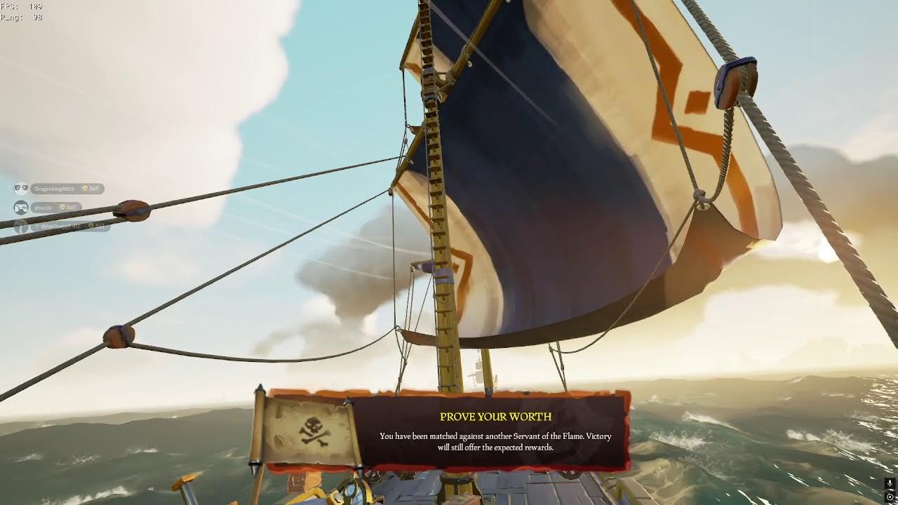 Causing chaos in Sea of Thieves!