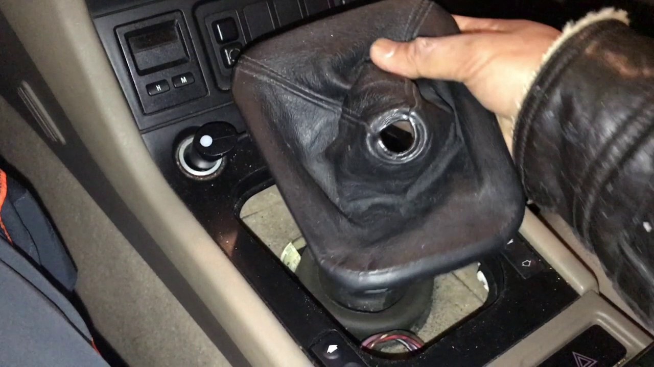 bmw z3 - replace shift knob boot