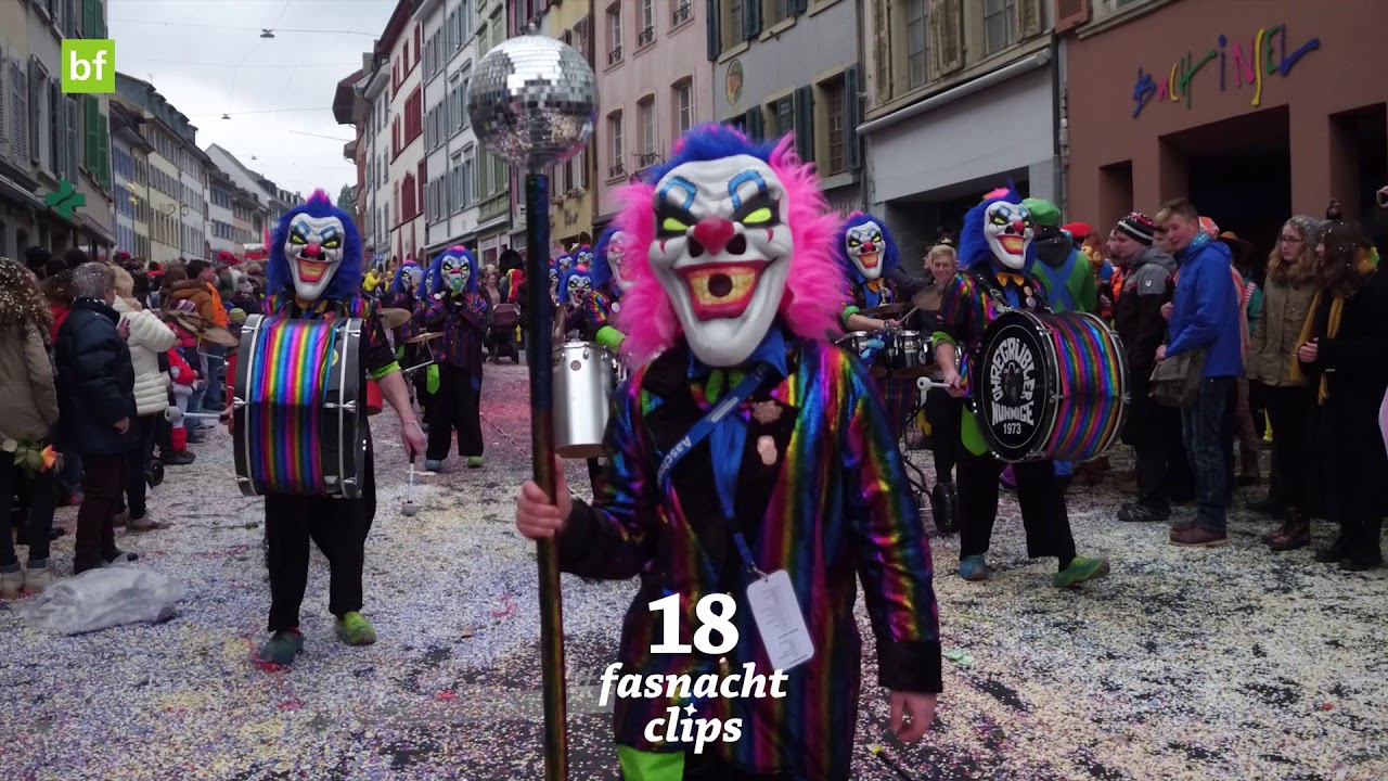 Ohregrübler Fasnacht-Clip «Ds Hippigschpängschtli» @Umzug Liestal 2018
