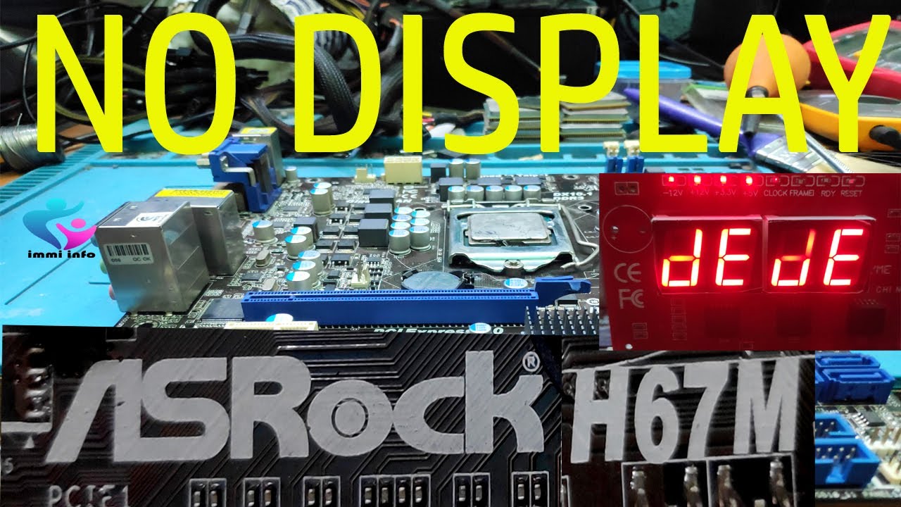 ASROCK H67M NO DISPLAY PROBLEM SOLUTION