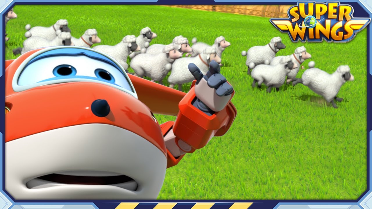 [SUPERWINGS2] The Sheep Heap | Superwings | Super Wings | S2 EP45