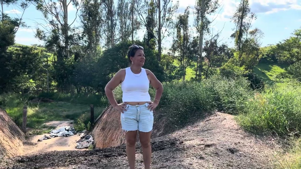 Voltamos a fazenda de onde saímos a 40 anos atrás, foi muito emocionante.