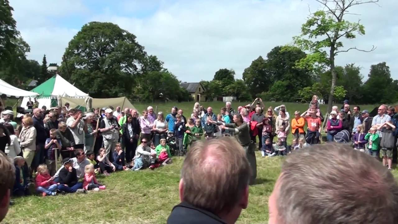 Falkonérer på Esrum Kloster 2015