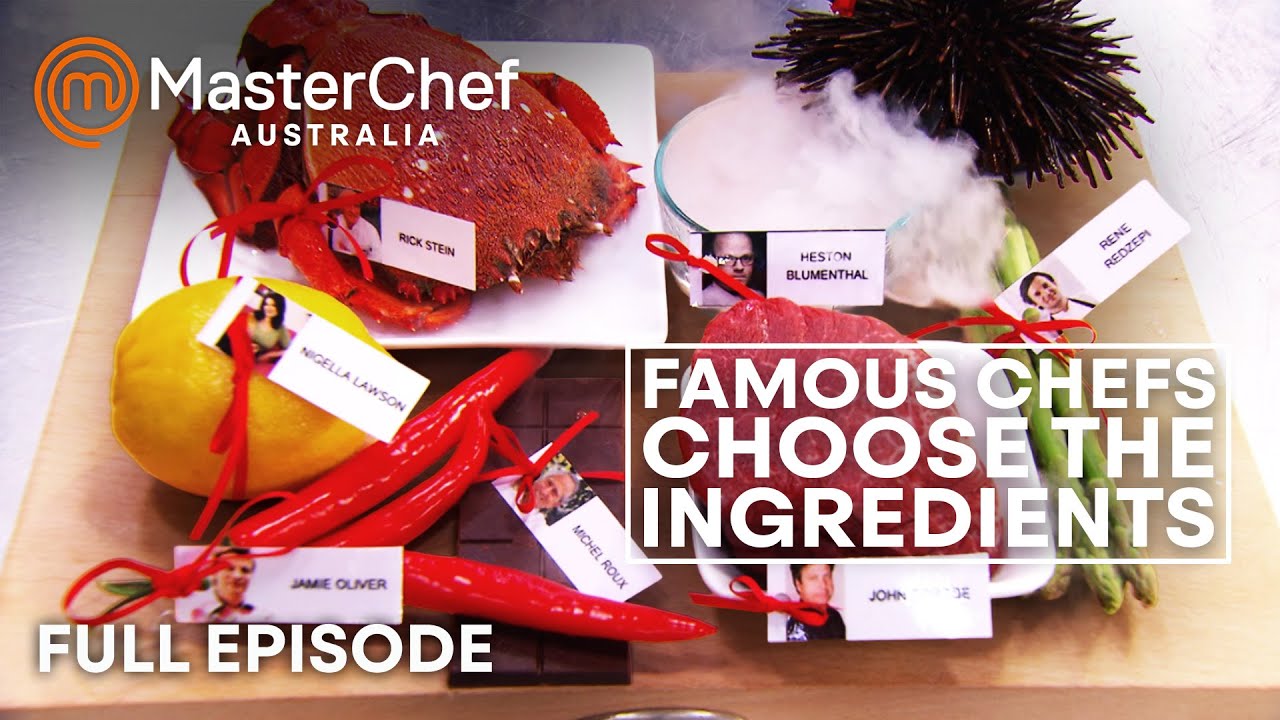 Famous Chef Mystery Box in MasterChef Australia All Stars | Full Episode | MasterChef World