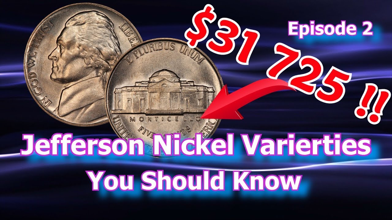 Jefferson Nickel Varieties You Should Know Ep. 2 - 1954, 1955, 1942