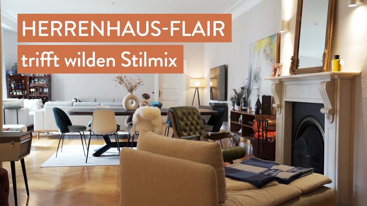 Elegant Wohnen im Herrenhaus Stil!