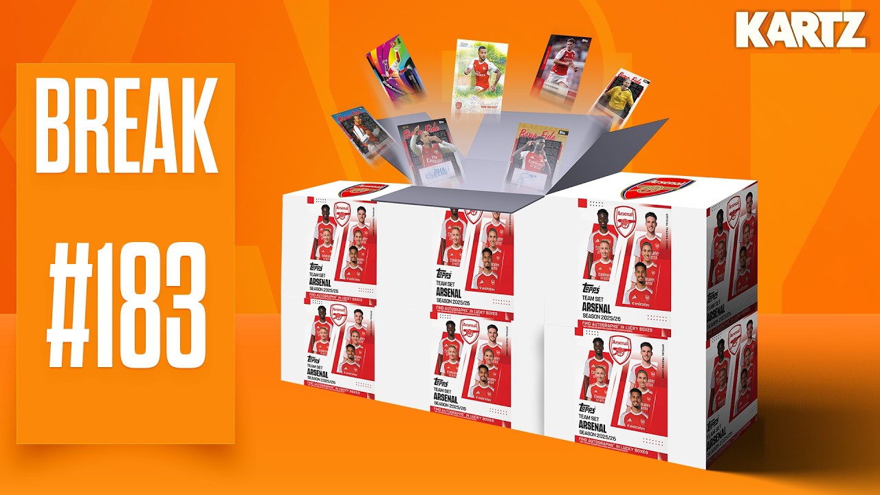 BREAK #183 | Topps Arsenal Team Set 25/26 CASE