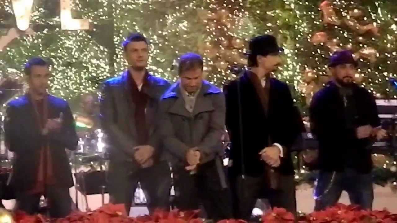 Backstreet Boys at The Grove- Its Christmas Time Again/I Want It That Way