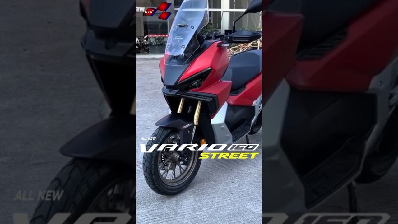 HONDA MOTOR MAKIN TOKCER 🔥 ALL NEW HONDA VARIO 160 STREET KAH 🔥 #honda #yamaha