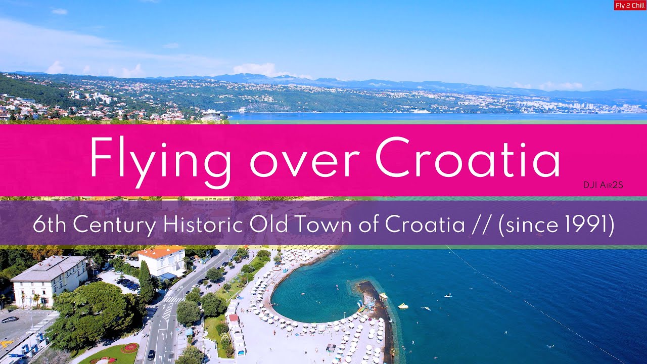 Flying over Croatia - Porec City - Beach Side // A beautiful coastal city in Istria Peninsula