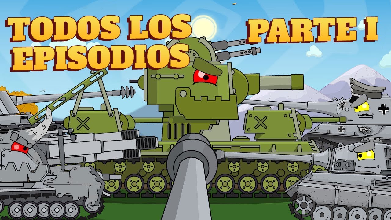 Todos los episodios KV-6 Parte 1 - Dibujos animados sobre tanques