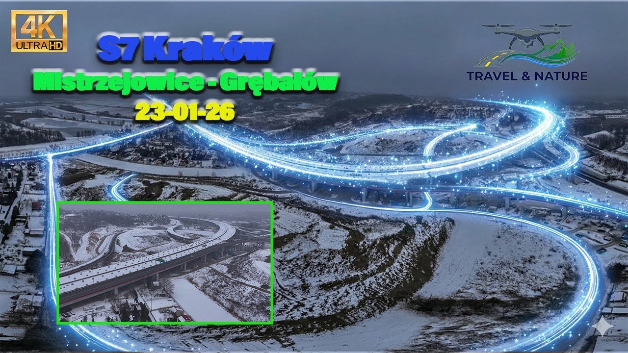 Budowa #S7 #Widoma #Kraków Węzeł Mistrzejowice Prace nadal trwają Komentarz
