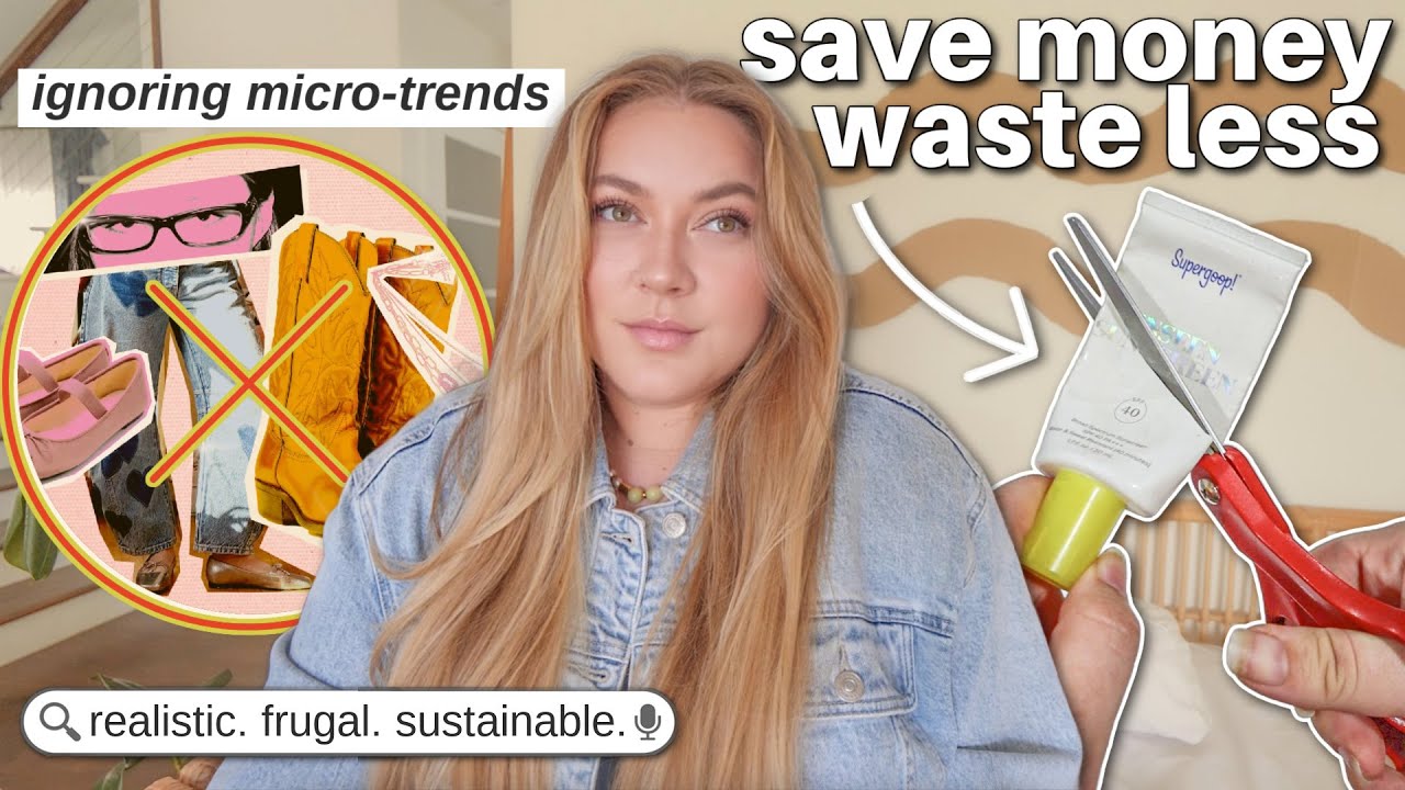 budget-friendly ways I'm saving money AND the planet 🪴💰♻️