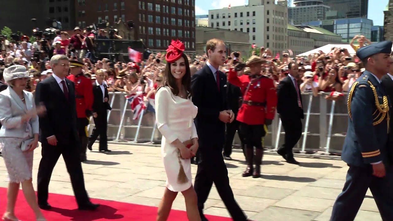 Fête du Canada à Ottawa - le duc et de la duchesse de Cambridge (prince William et Kate Middleton)