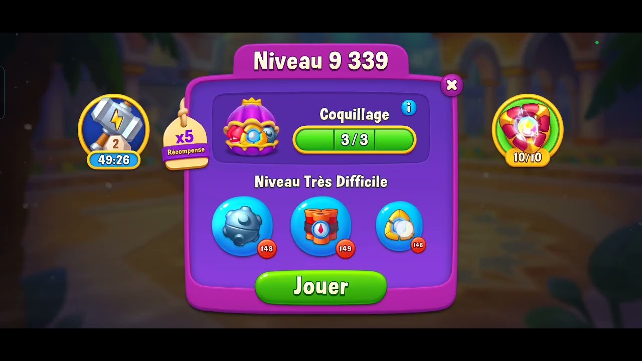 Fishdom level 9331 to 9345 / niveau 9331 au 9345