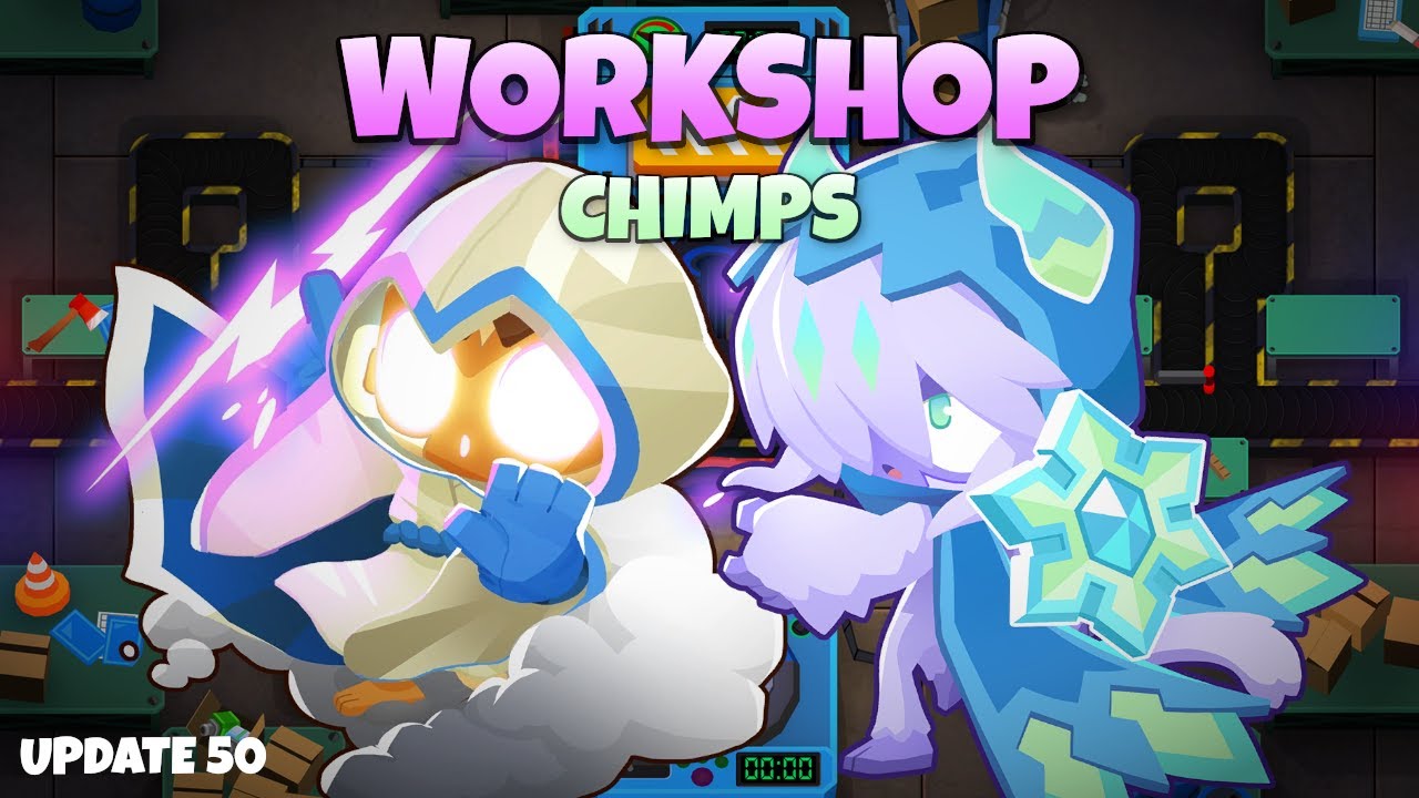 Silas and the Bouncing Storms - Workshop CHIMPS Black Border Guide (BTD6)