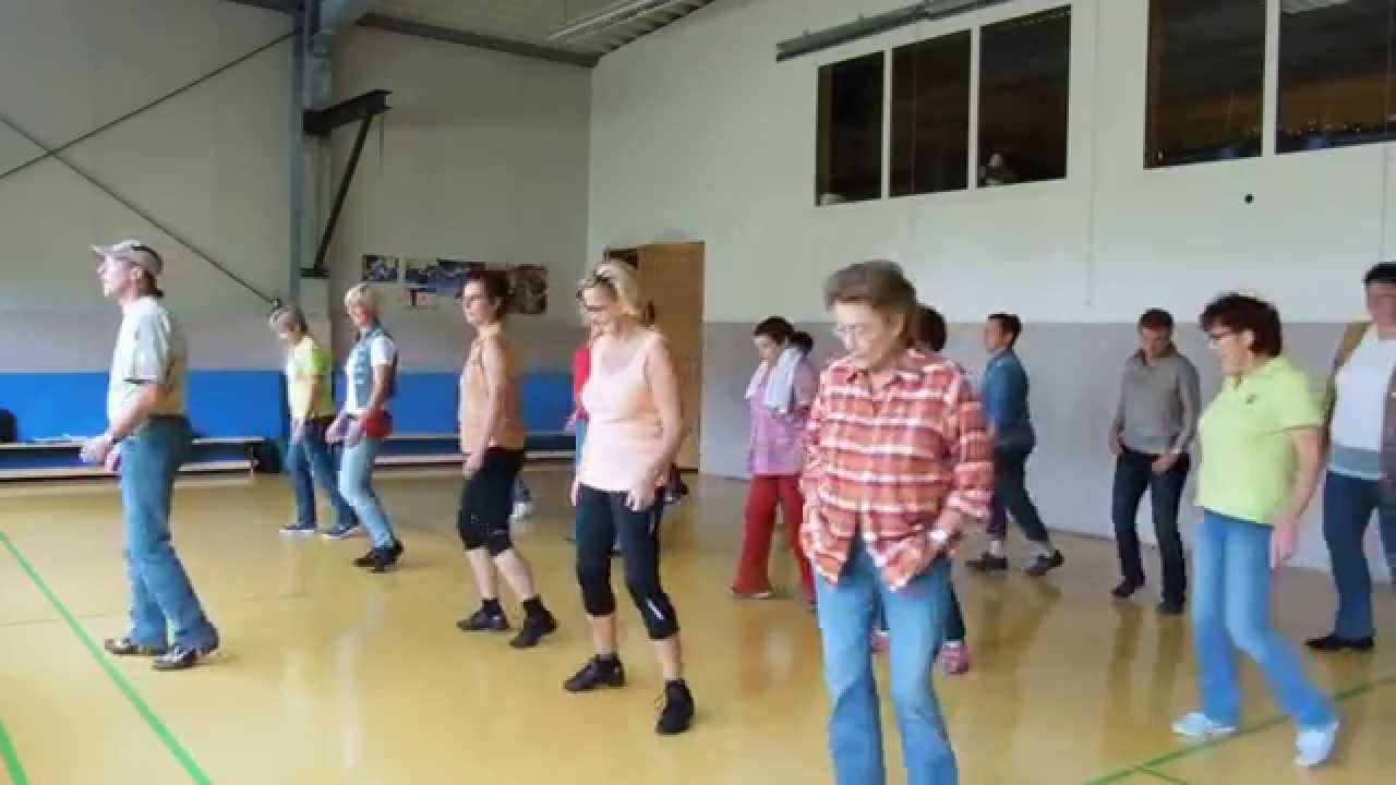 Tequila Sunrise - Linedanceworkshop mit Werner Acker in Schöndorf