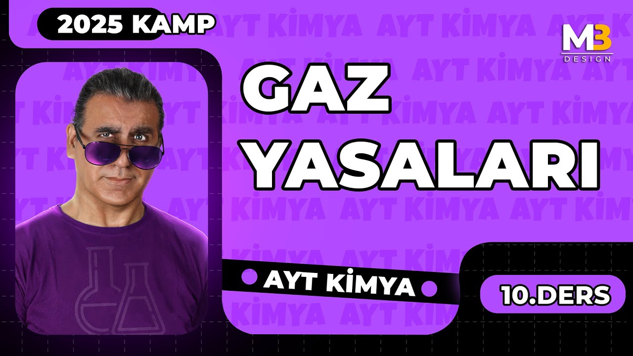 AYT KİMYA | GAZ YASALARI BOYLE YASASI  | 2025 I 10.DERS