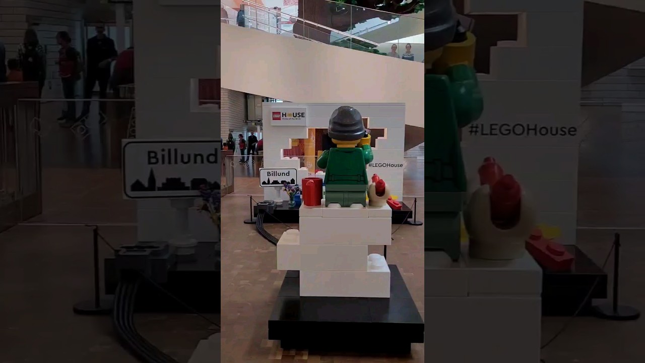 LEGO Store z największą ilością eksluzywnych zestaw&oacute;w - sklep LEGO w LEGO House #lego #shorts