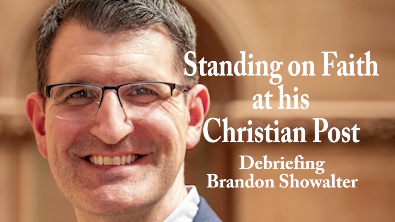 Standing On Faith At His Christian Post: Debriefing Brandon Showalter