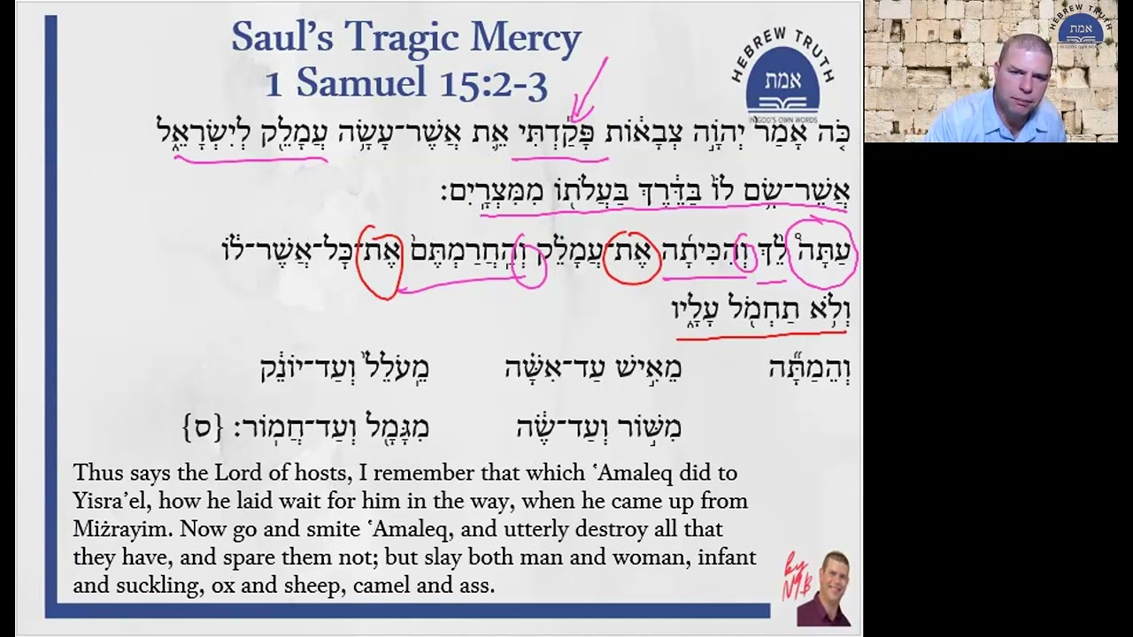 Grammar of Totality: Merism and Command in 1 Samuel 15