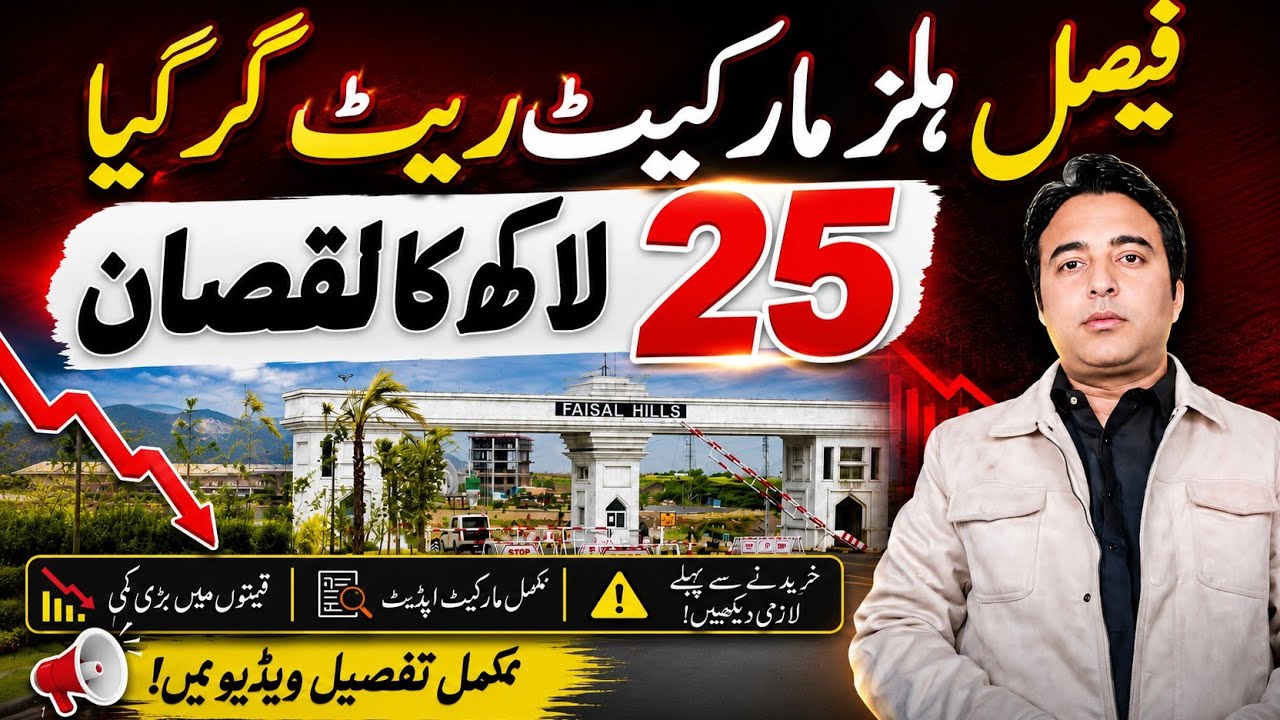 Faisal Hills Market Gir Gaya? | 25 Lakh Ka Nuqsan? | Latest Market Update 2026 | Investment Alert