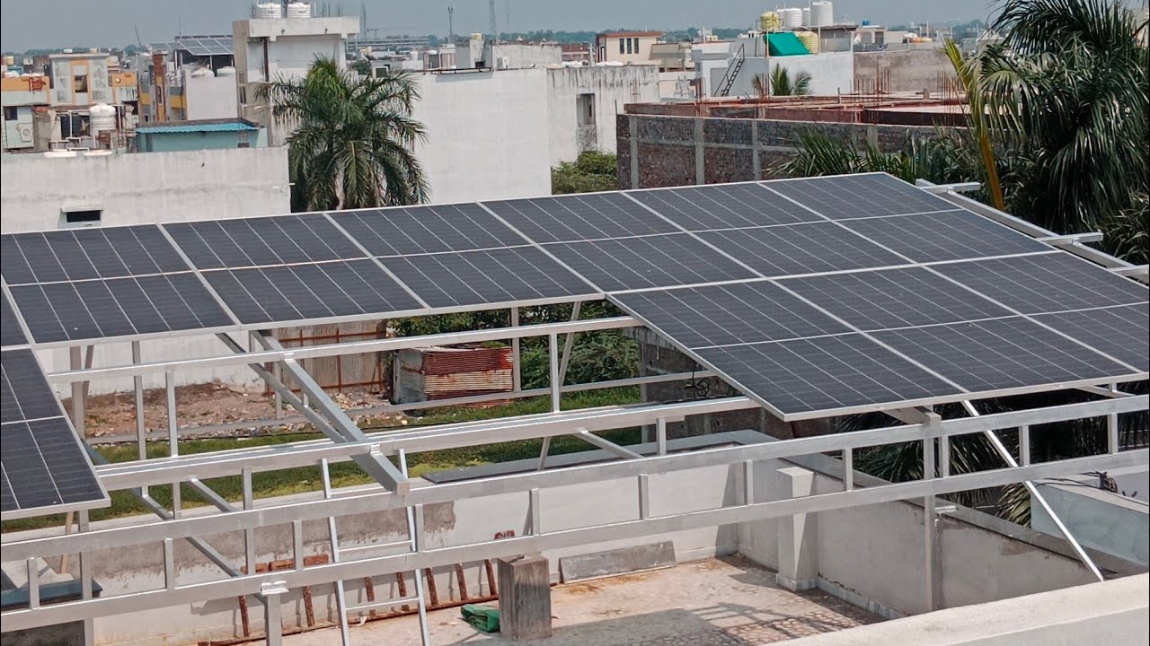 10KW Hybrid + On-Grid Solar System Installed in Nanded | Sunrise Power