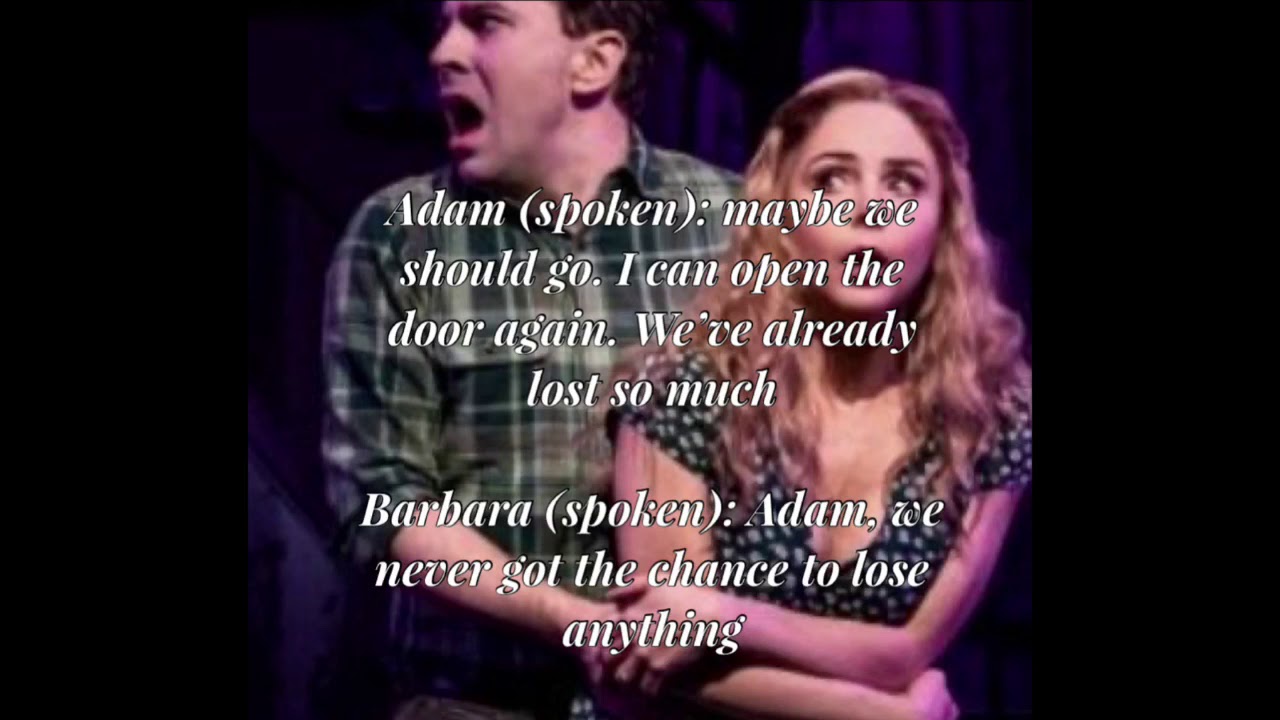 Children we didn’t have with lyrics (cut song) - Beetlejuice the musical (D.C.)