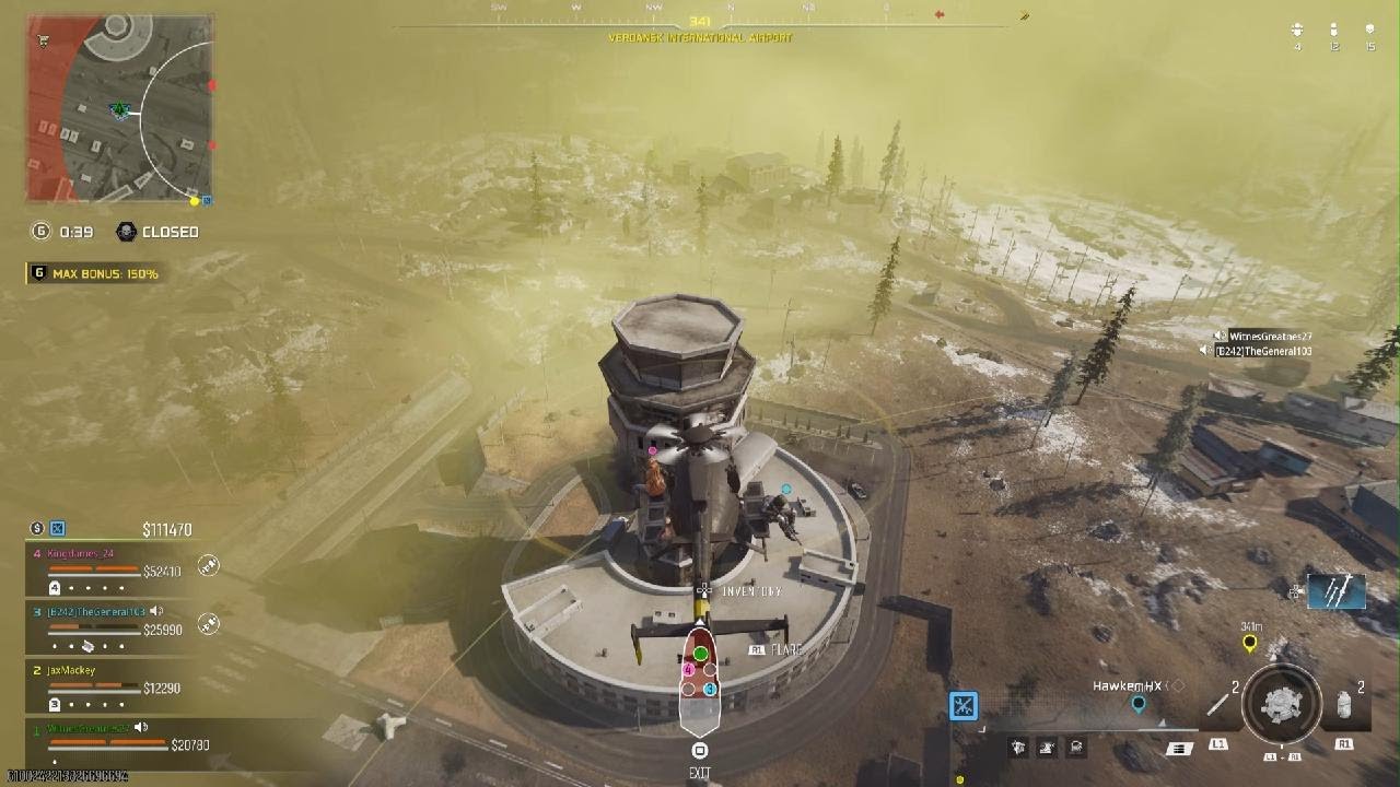 Call of Duty- Warzone (Birds eye-view)