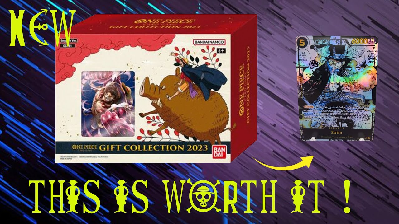 Opening *NEW* Bandai One Piece Gift Collection 2023