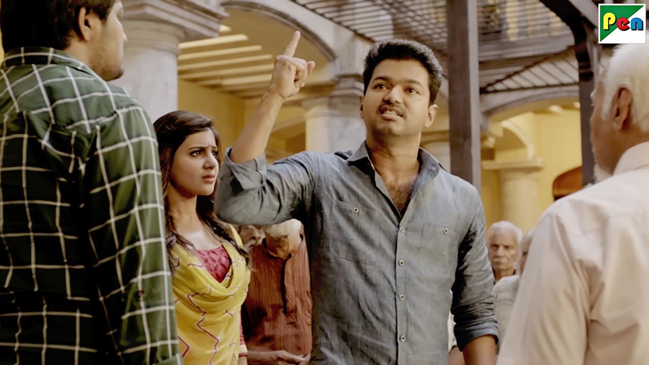 गरीब किसानो की परेशानी ने Vijay और Samantha के अंदर के मानवता को जगाया - Khakhi Aur Khiladi