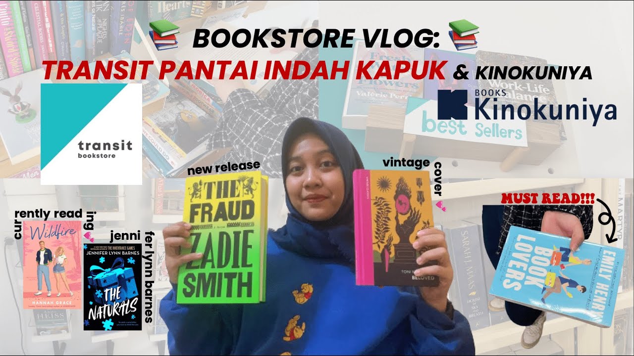 📚bookstore vlog📚 jalan-jalan ke Transit Bookstore Pantai Indah Kapuk (PIK) & Kinokuniya GI #bookhaul
