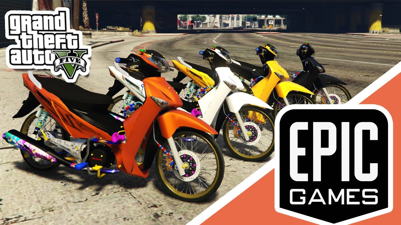 สอนลง Mod Wave 125i GTA V | ผู้เล่น Epic | มอไซต์ที่ทุกคนต้องมี