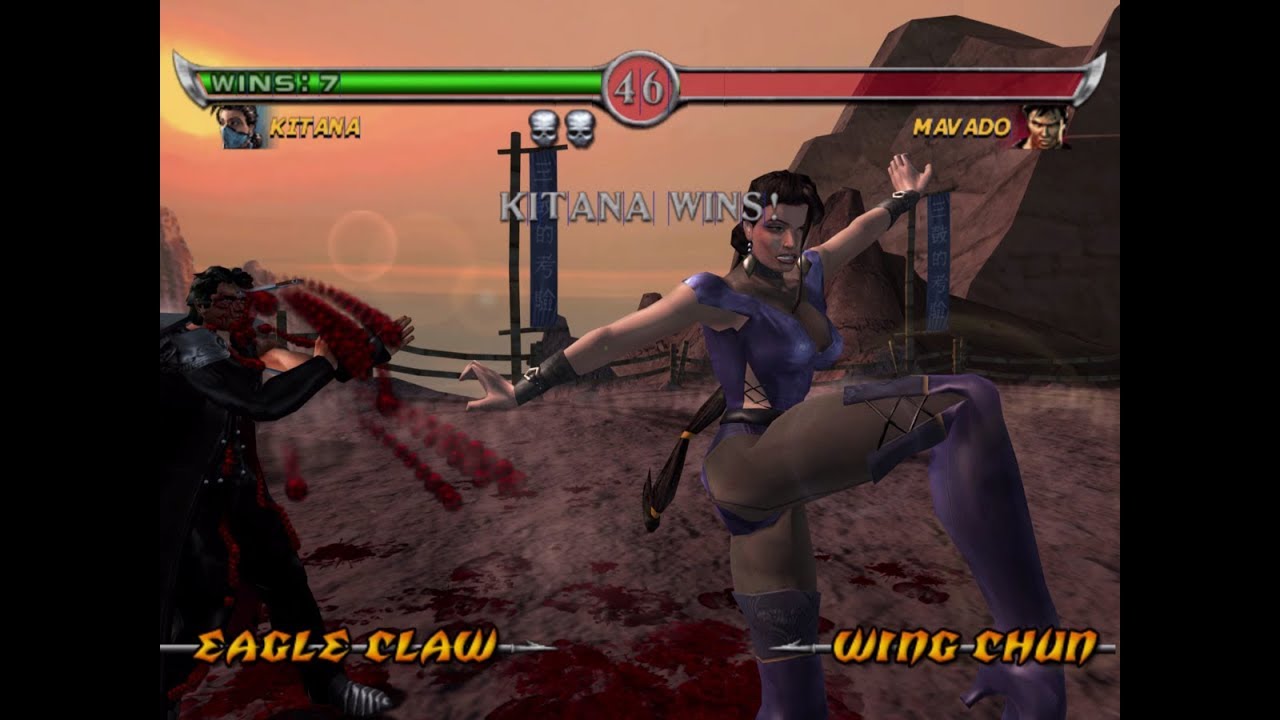 Mortal Kombat: Deadly Alliance (GC) Kitana [1440p] [TAS]