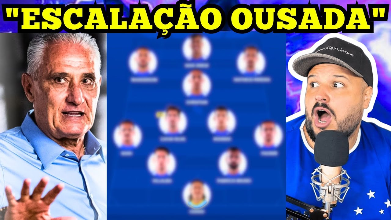 ESCALAÇÃO OUSADA DO CRUZEIRO CONTRA O BETIM 