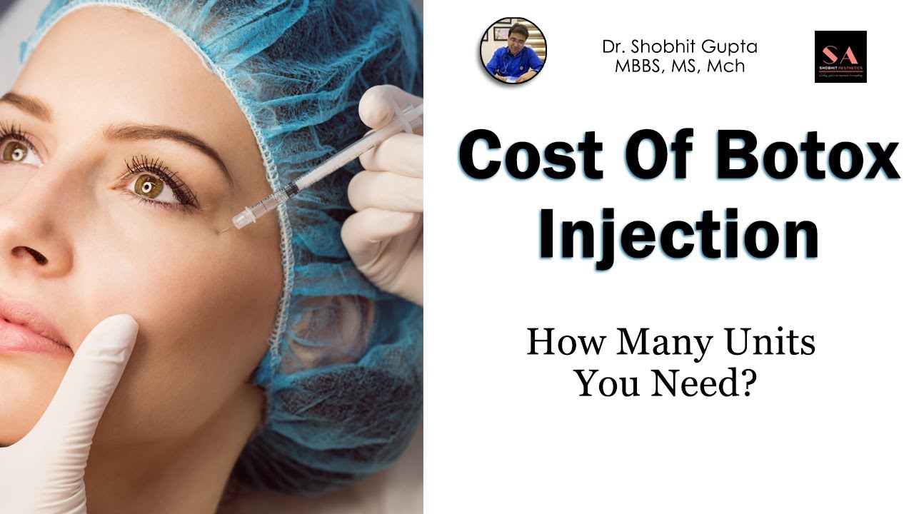 Cost Of Botox Injection in Delhi India | No. Of Units | What Is the Average Cost of Botox Treatment?