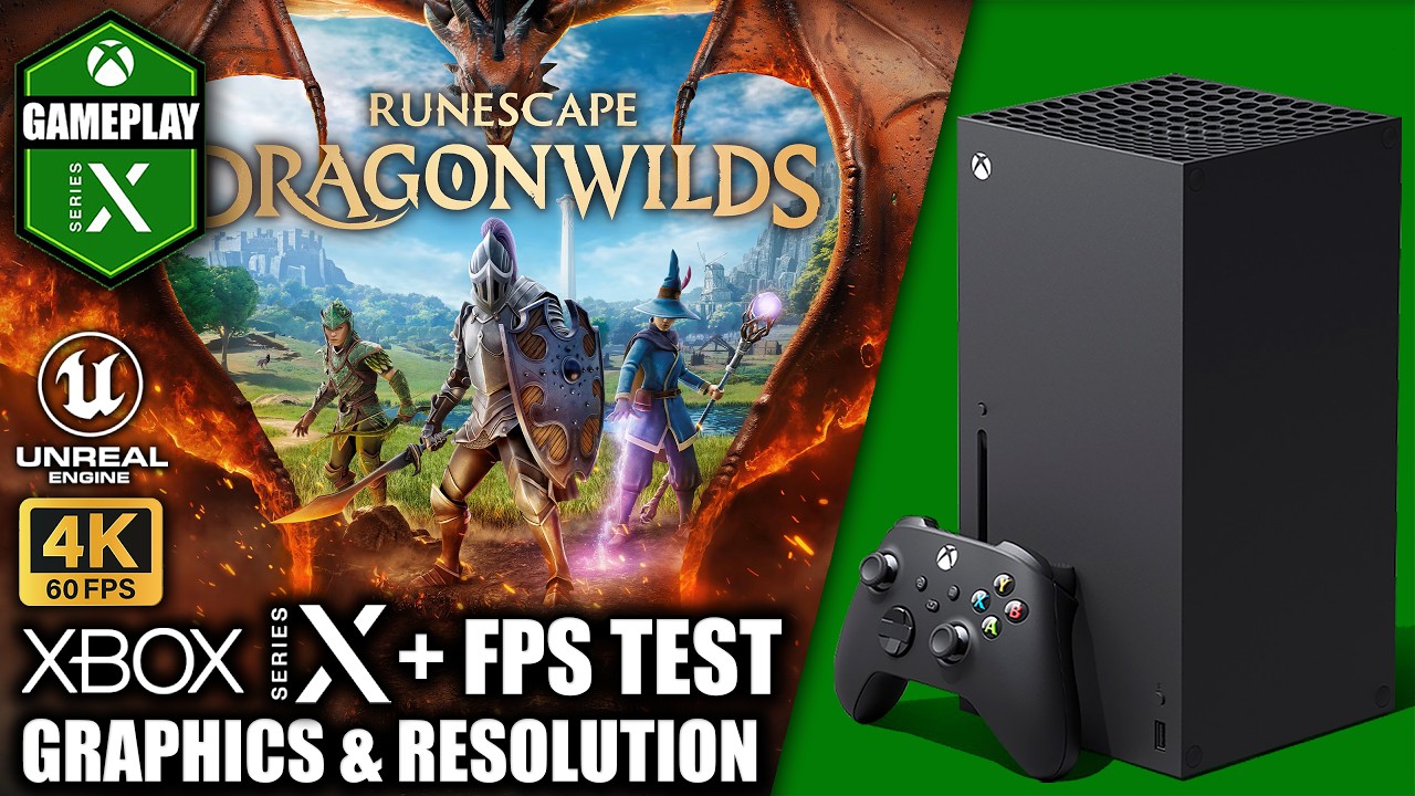Runescape Dragonwilds - Xbox Series X Gameplay + FPS Test
