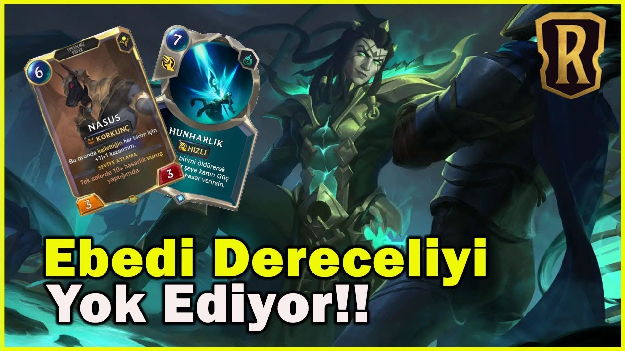 Thresh ve Nasus Tek Atıyor!!!  II  Legends Of Runeterra  Ebedi Dereceli (LoR)