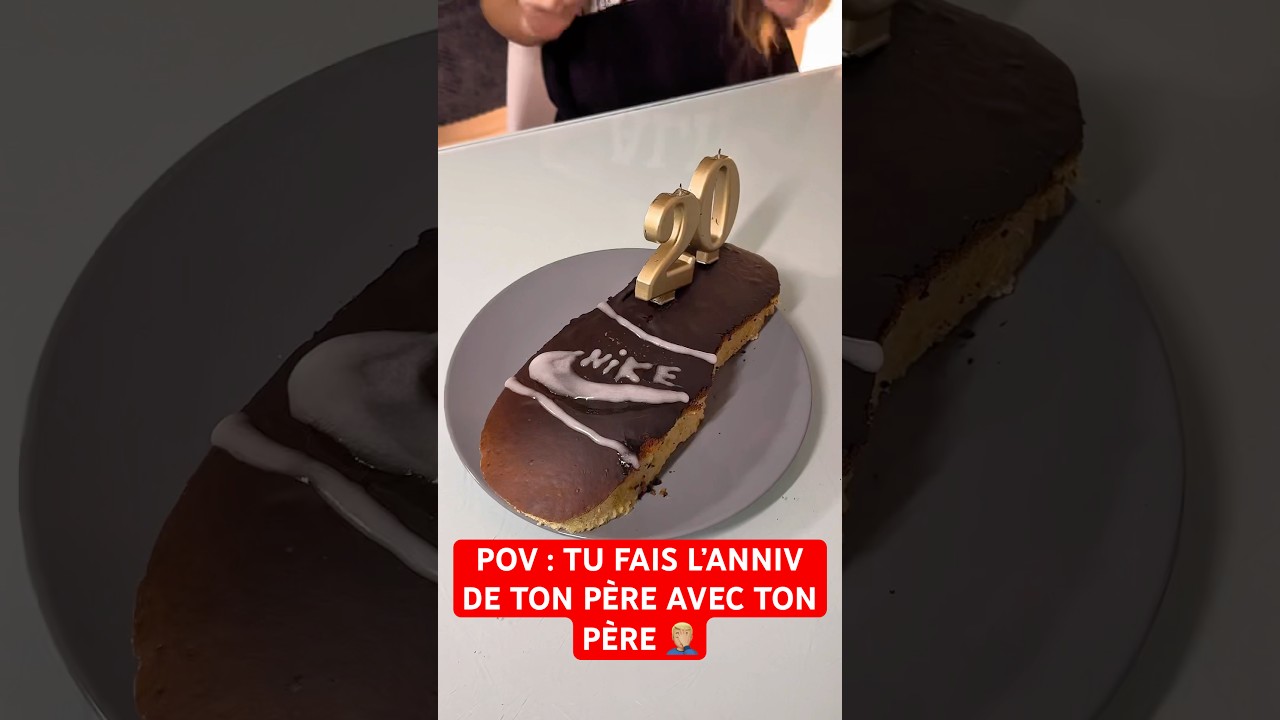 POV : TU FAIS L&rsquo;ANNIV DE TON P&Egrave;RE AVEC TON P&Egrave;RE 🤦🏼&zwj;♂️ #s&oelig;ur #humour #drole #sketch #papa #blague