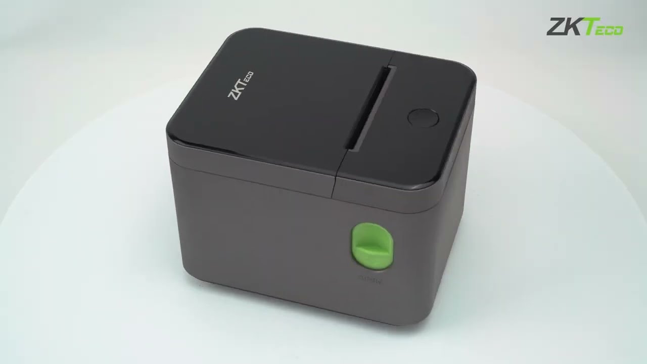 ZKP8012 Thermal Receipt Configuration Video